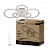 Светильник светодиодный ELEGANT BLISS-W-BG 120Вт 230В 3000-6500K 8400Лм 780х550х130мм пульт ДУ белый IN HOME
