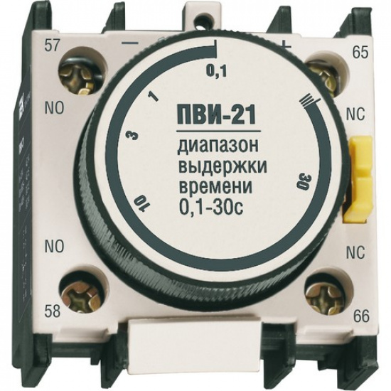 Приставка ПВИ-22 задержка на выключение 10-180сек 1NO+1NC IEK - 1