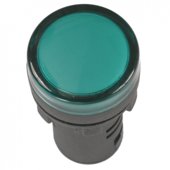 Лампа AD16DS(LED)матрица d=16мм зеленый 230В AC IEK - 1