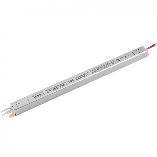 Драйвер светодиодный для лайтбокса GDLI-SS-60-IP20-12 - 1