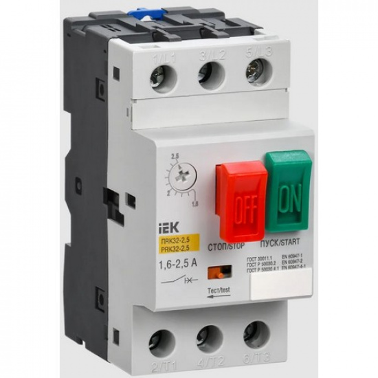 Пускатель ПРК32-25 In=25A Ir=20-25A Ue 660В IEK - 1