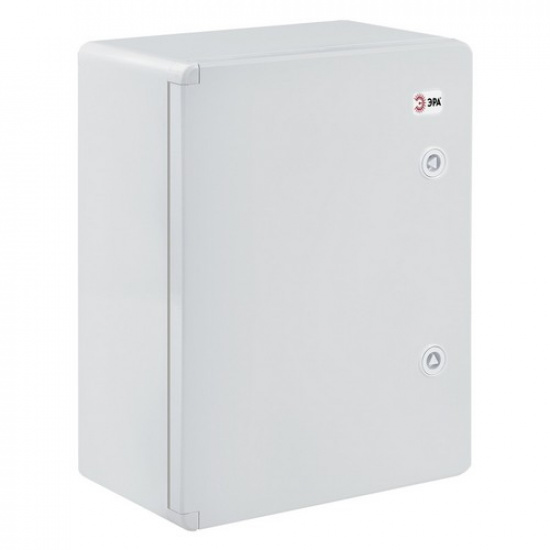 Корпус пластиковый ЭРА ЩМП-П (350х250х150) IP65 УХЛ1 серый - 1
