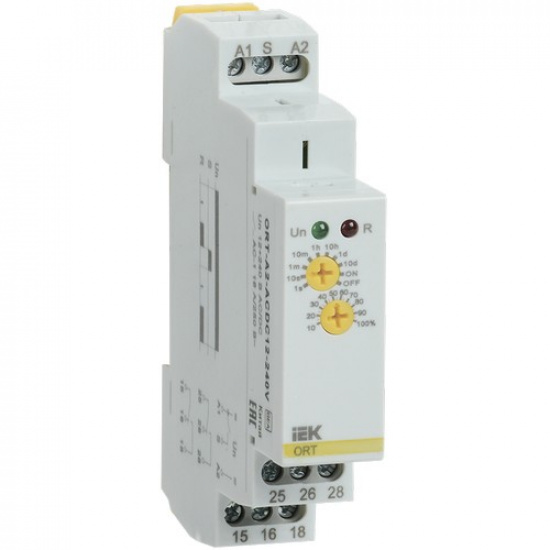 Реле задержки включения ORT 2 контакта 12-240В AC/DC IEK - 1
