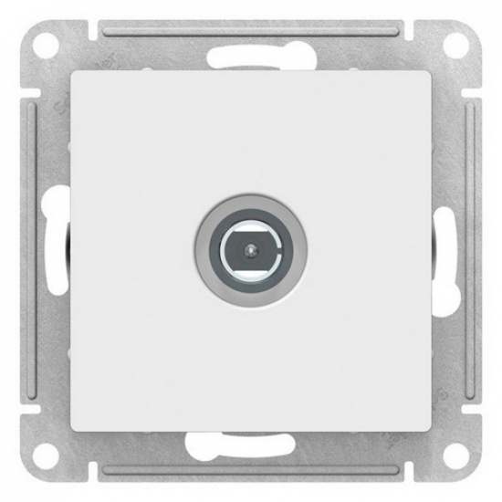 Розетка TV одиночная, белый  ATLAS DESIGN 1034256 - 1