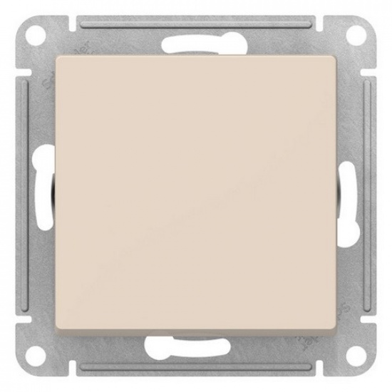 Выключатель 1-кл. 10А, бежевый  ATLAS DESIGN 1034340 - 1