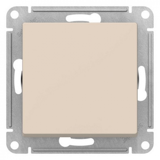 Переключатель 1-кл. 10А, бежевый  ATLAS DESIGN 1034325 - 1