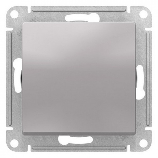 Переключатель 1-кл. 10А, алюминий  ATLAS DESIGN 1034368 - 1