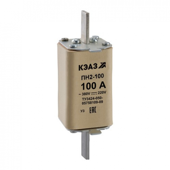 Вставка плавкая ПН2-100-25А-У3-КЭАЗ - 1