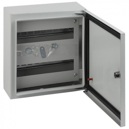 Корпус металлический навесной ЭРА SIMPLE ЩРНг-24 (330х300х120) IP54 У2 серый - 1