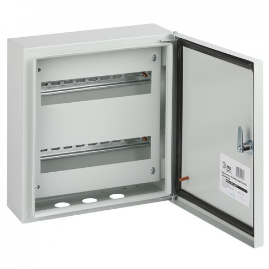 Корпус металлический навесной ЭРА SIMPLE ЩРНг-24 (330х300х120) IP54 У2 серый - 1