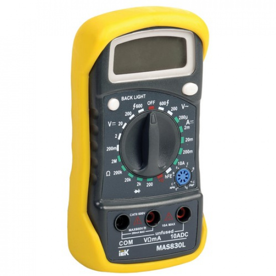 Мультиметр цифровой Master MAS830L IEK - 1