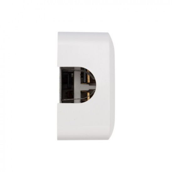Розетка РШ/Евро двойная для электрической плиты 32А/16A, 250В, 2Р+РЕ (ОУ) белая REXANT - 1